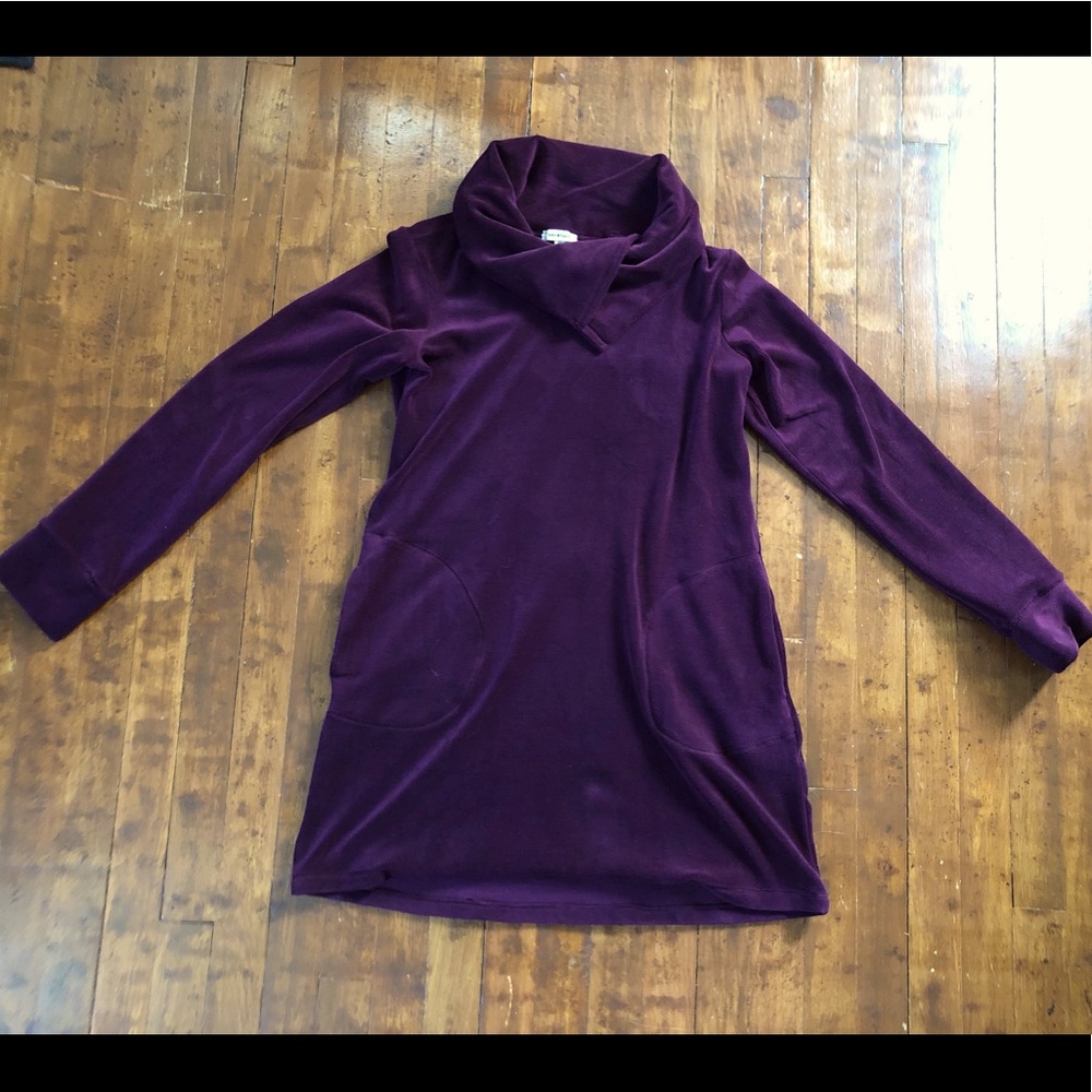 Comfy turtleneck dress!